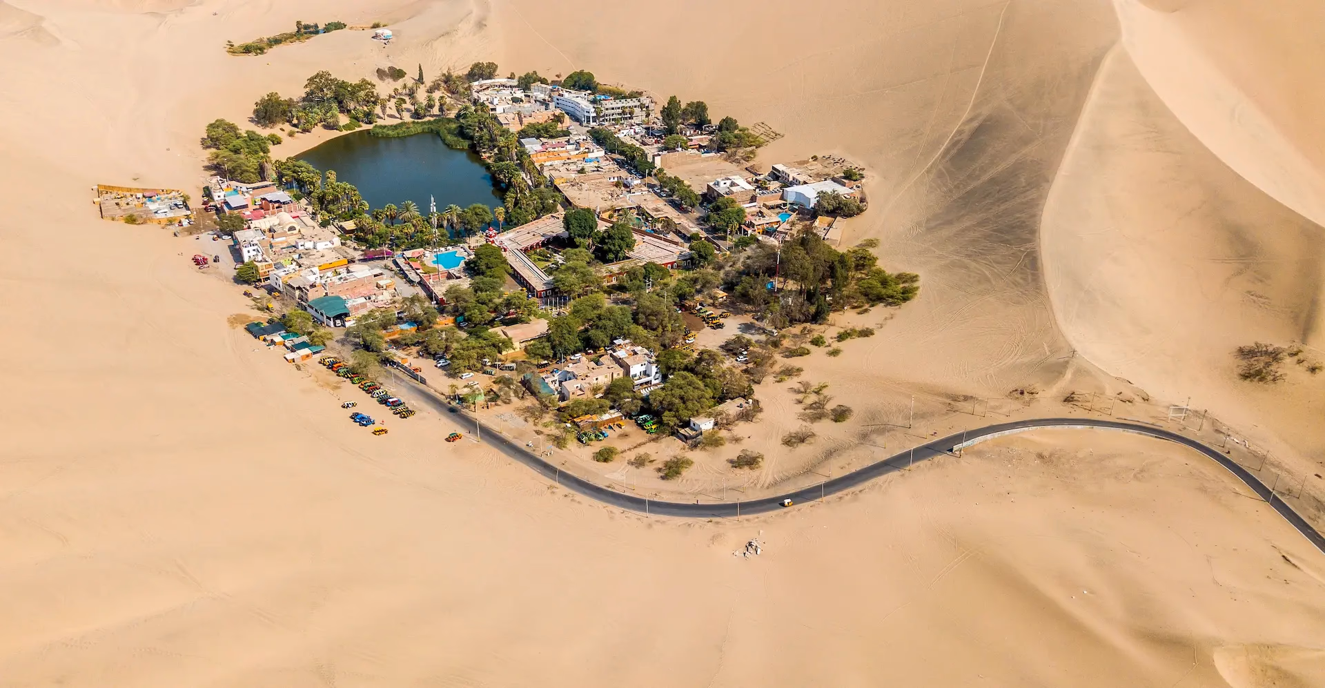 Oasis de la Huacachina en Ica